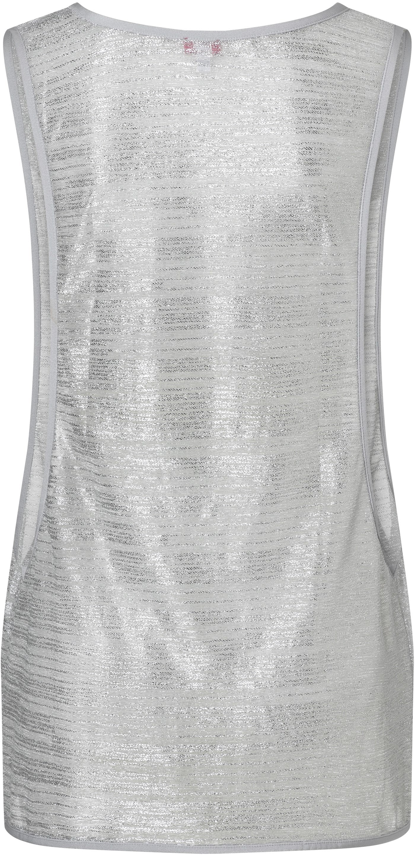 Eniqua - Silver Glitter Tank Dress