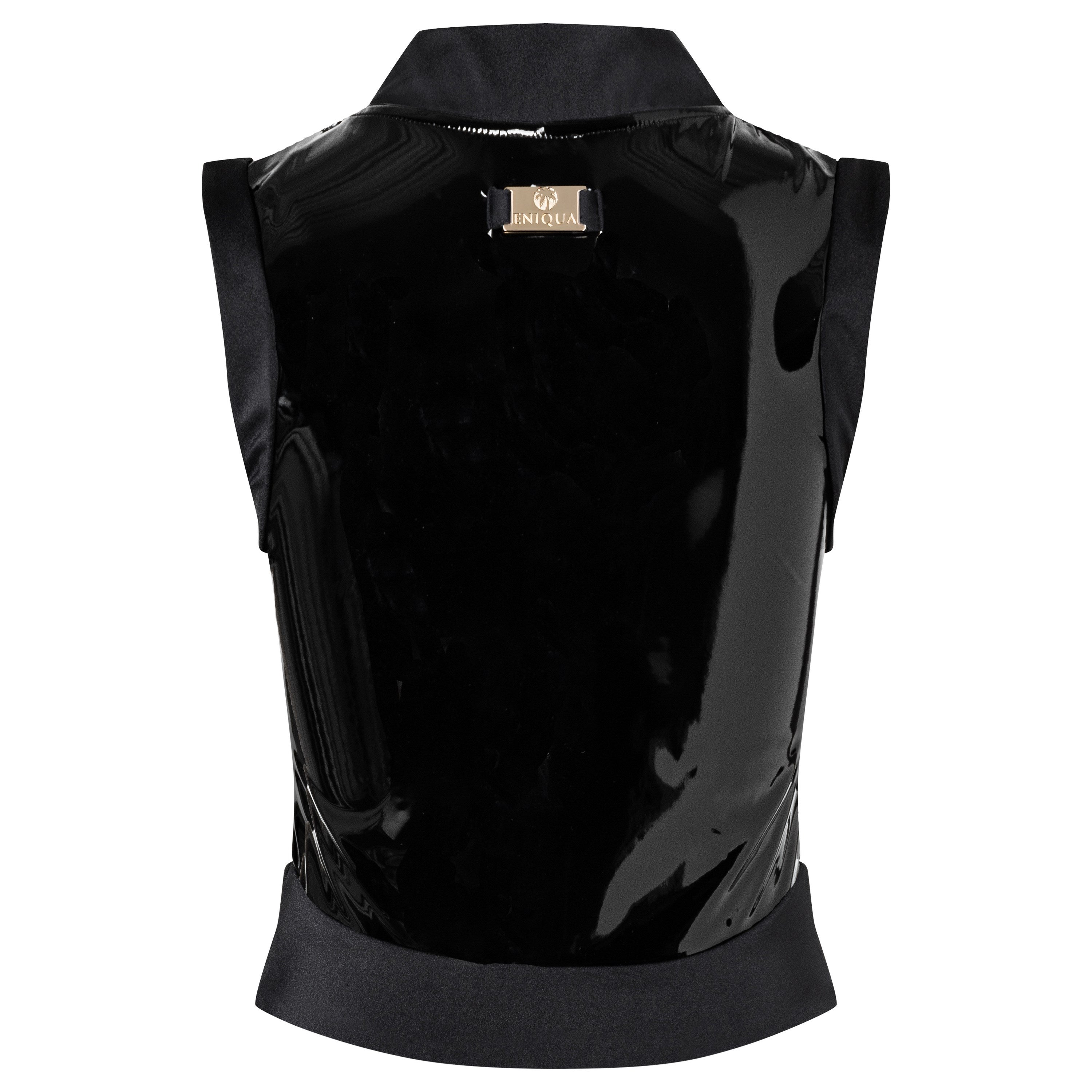 Eniqua - Black Glossy Vest