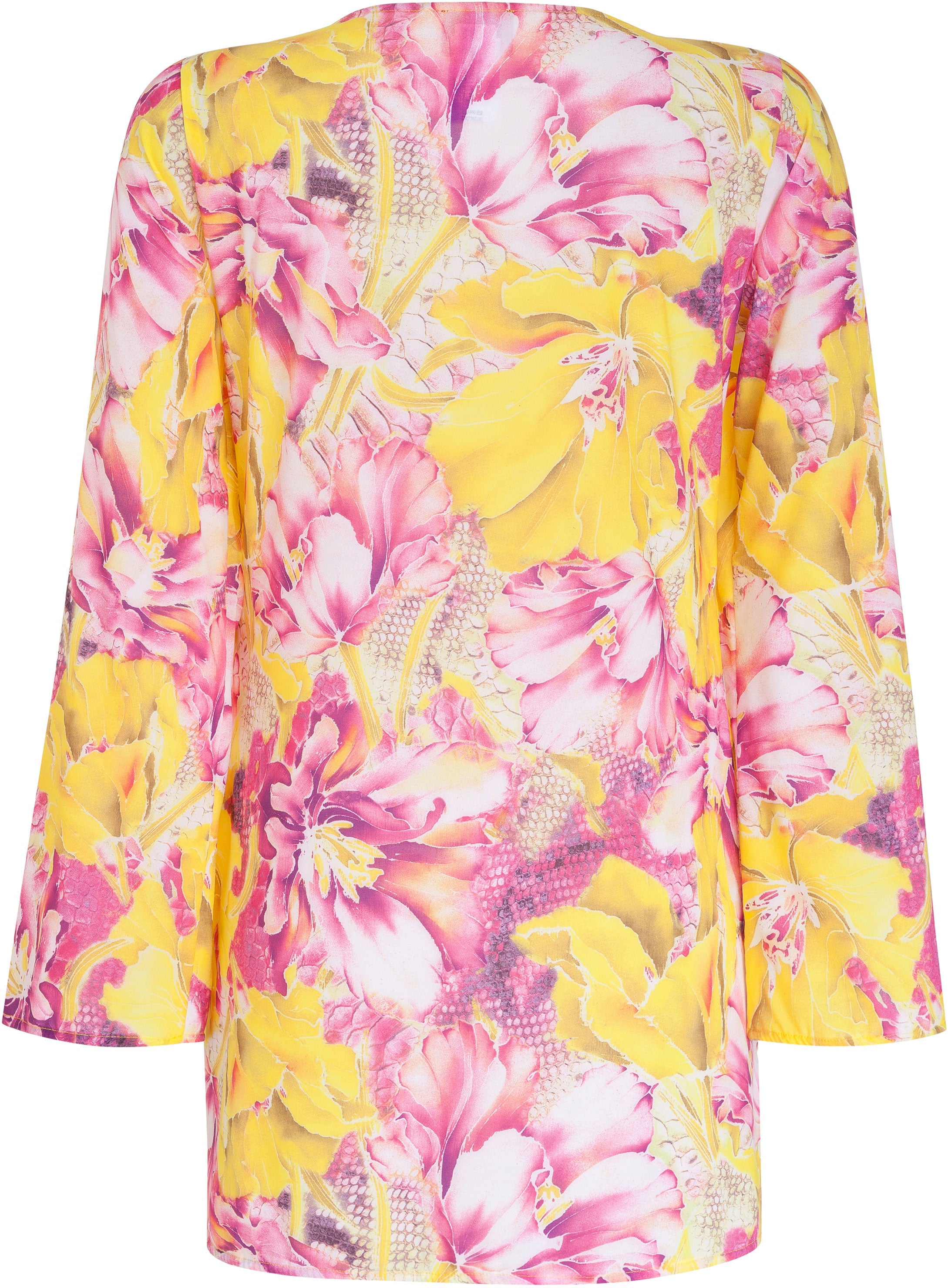 Eniqua - Summer Bloom Long Arm Tunic