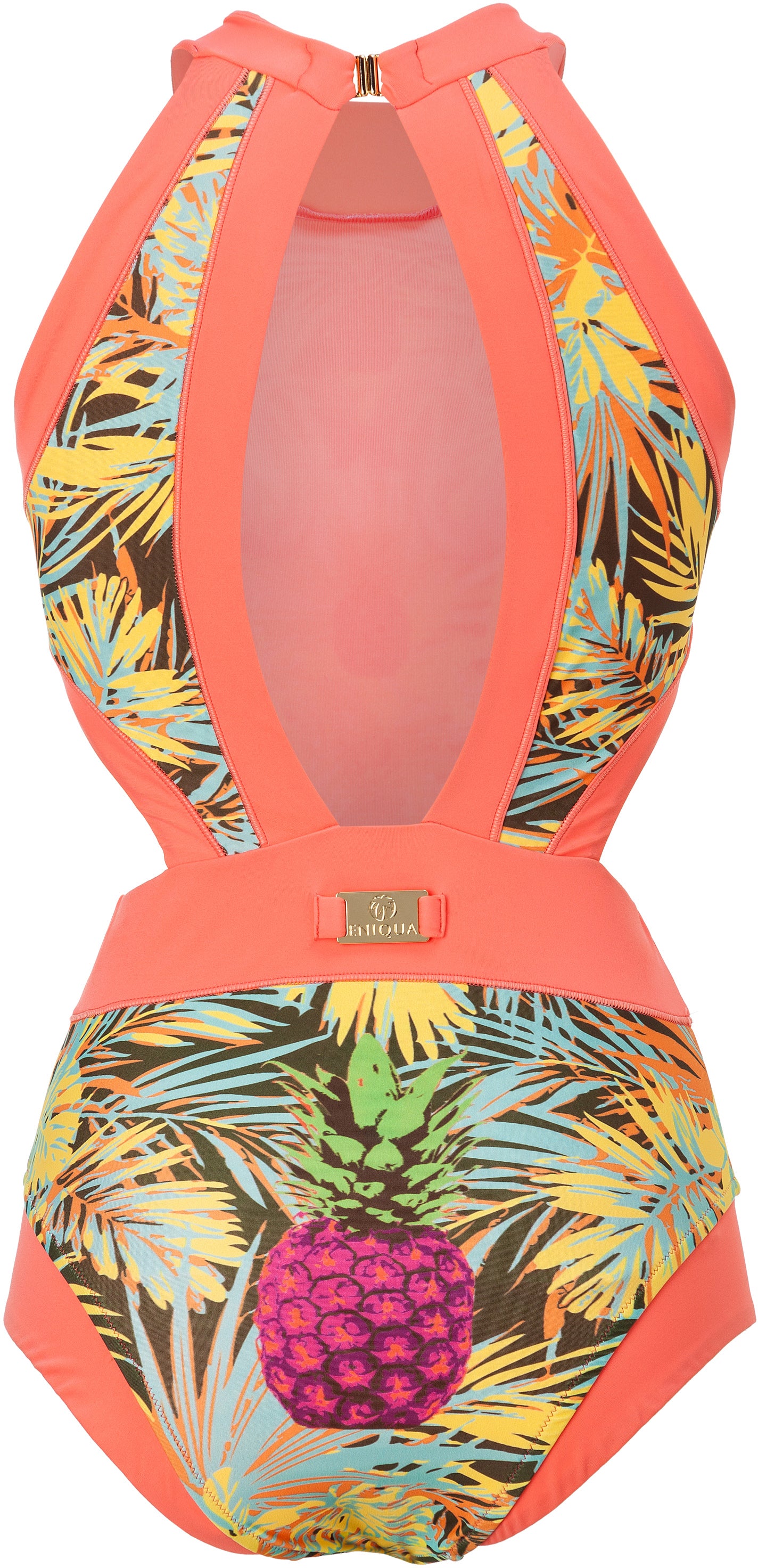 Eniqua - Flamingo Jungle Ribbon Suit