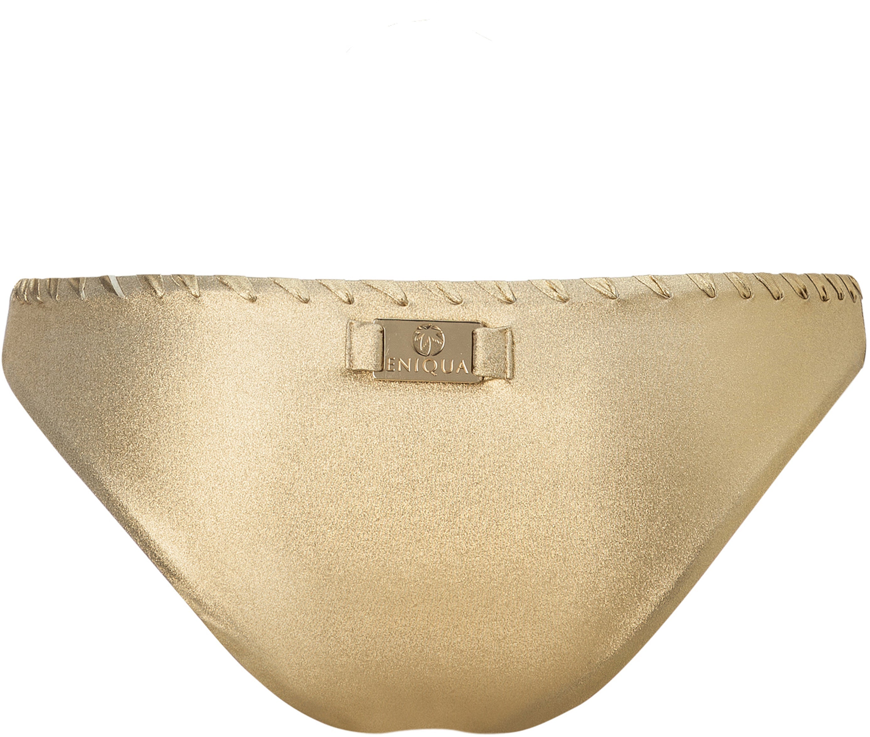 Eniqua - Ribbed Beauty Gold Triangle