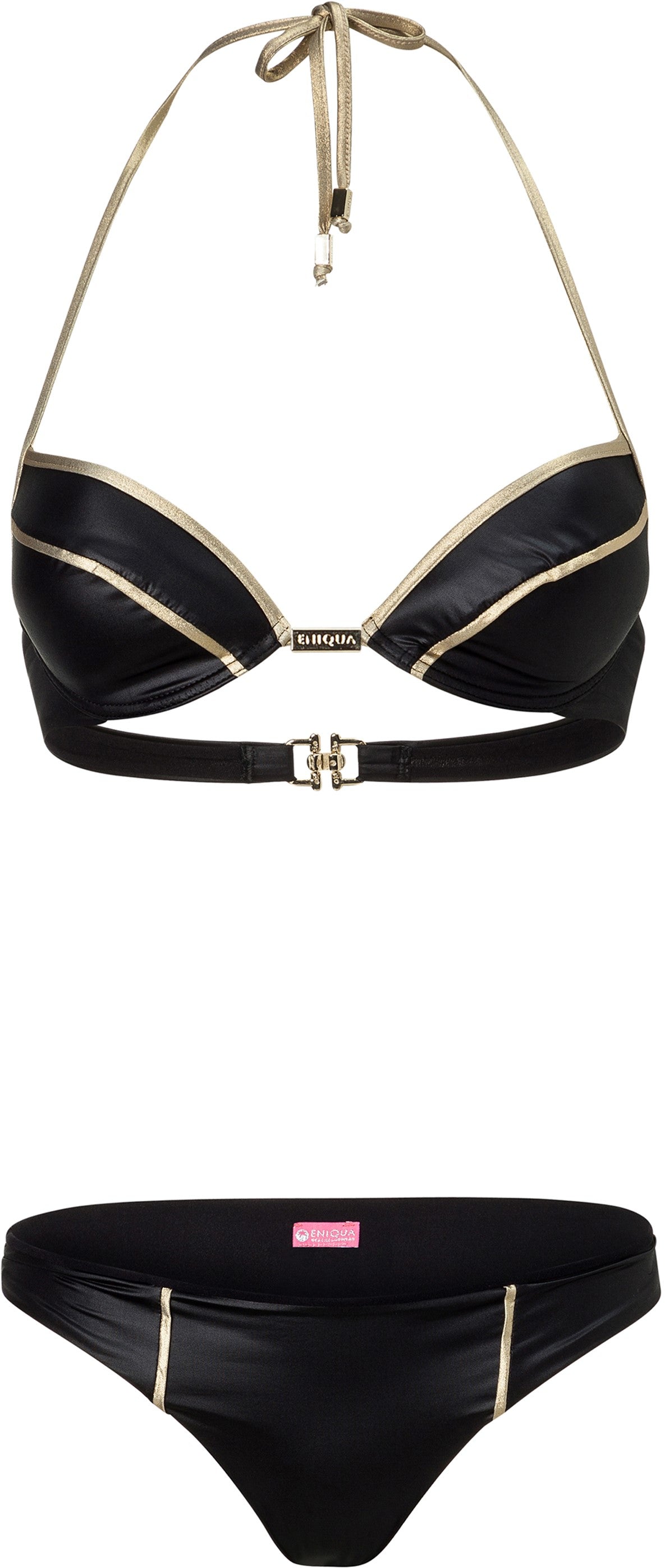 Eniqua - Black Gold Push Up Top