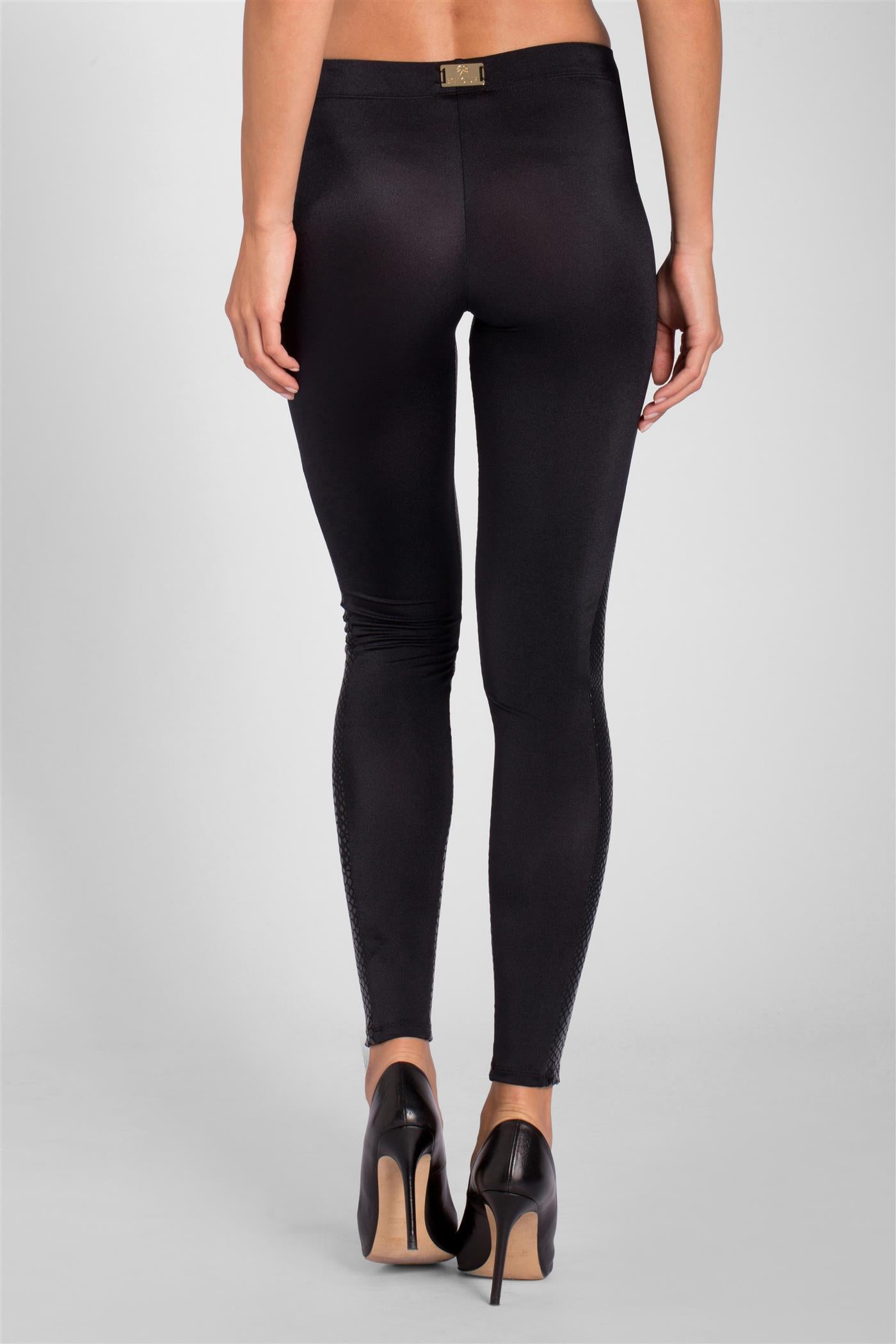 Eniqua - Club Legs Snake Front Leggings