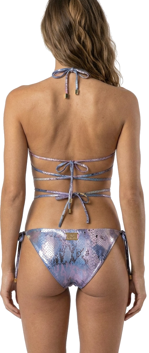 Glossy Triangle Strings Mermaid Snake
