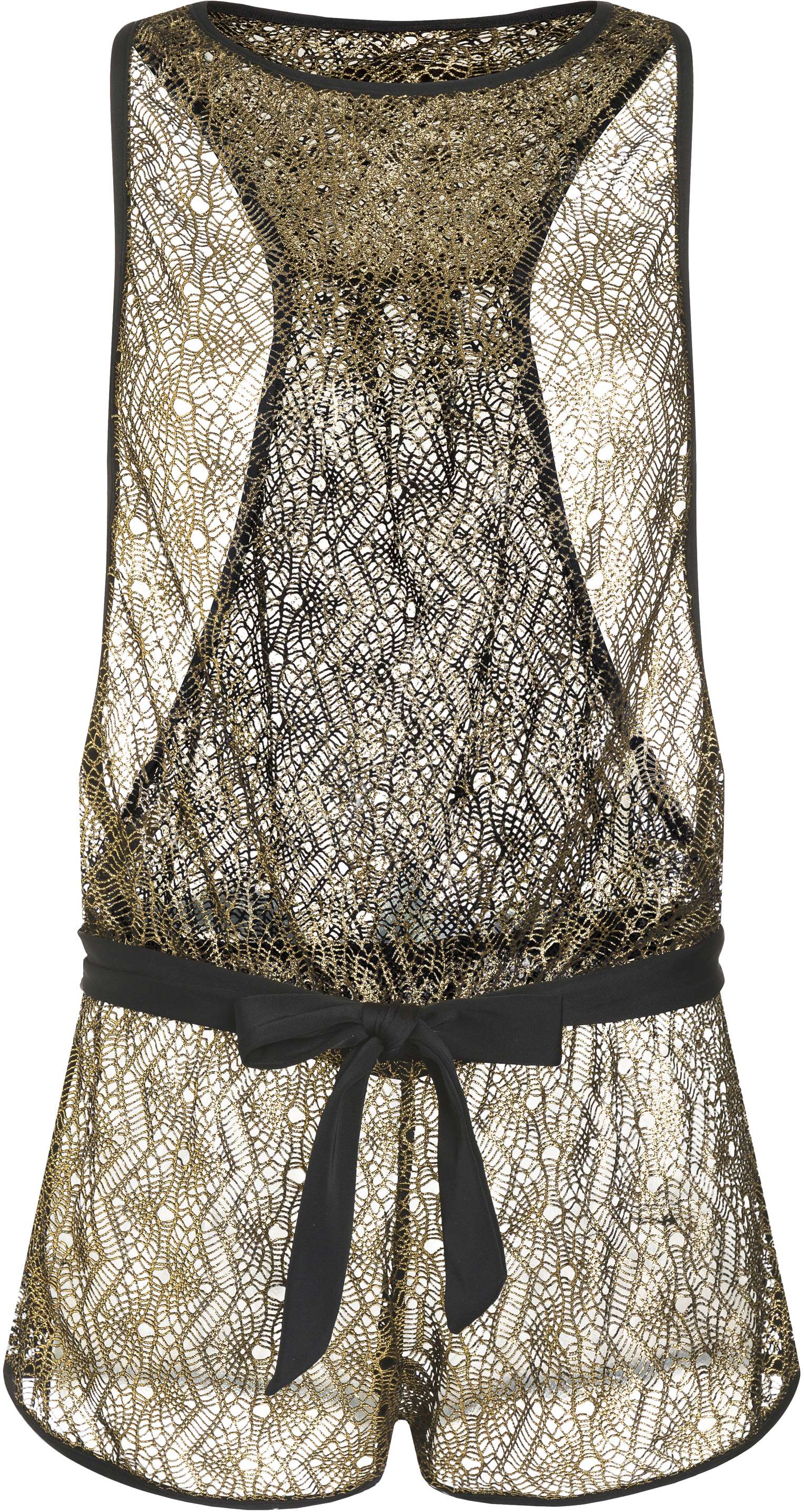 Eniqua - Black Gold Web Playsuit