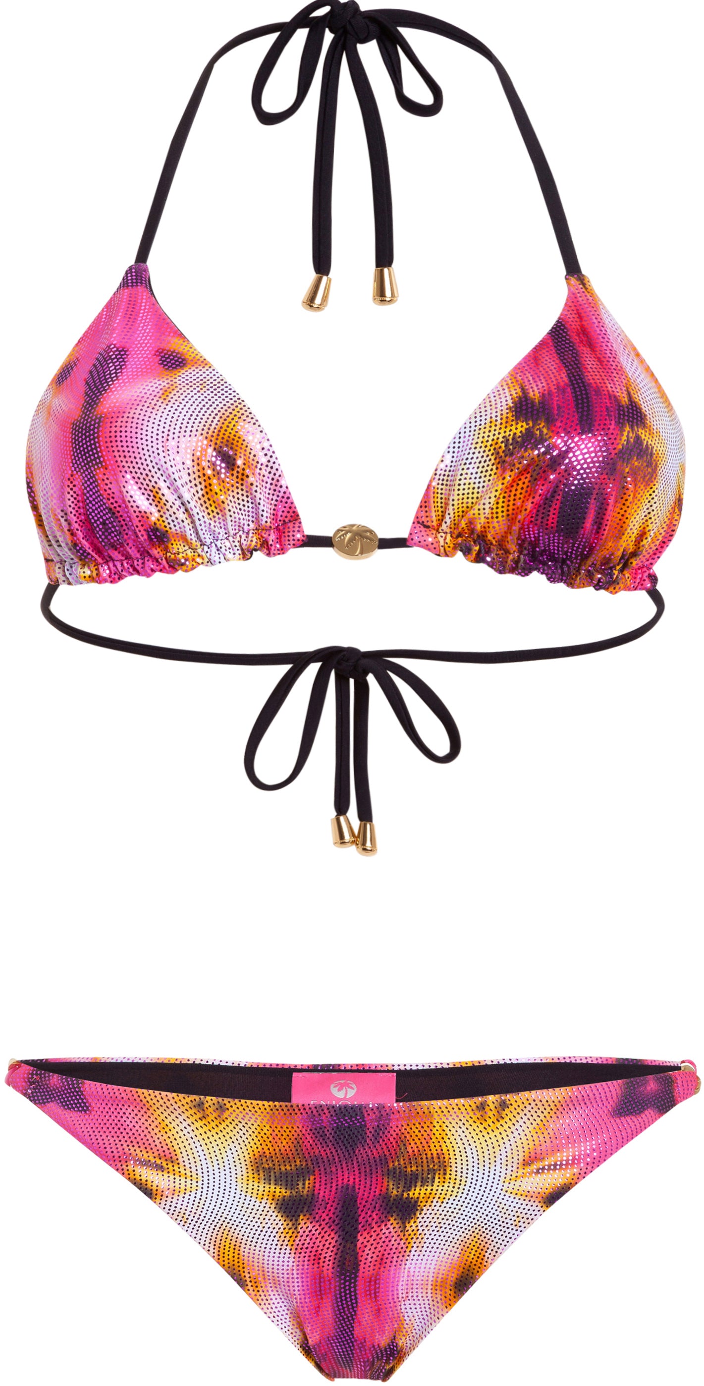 Eniqua - Miami Sunset Triangle Top