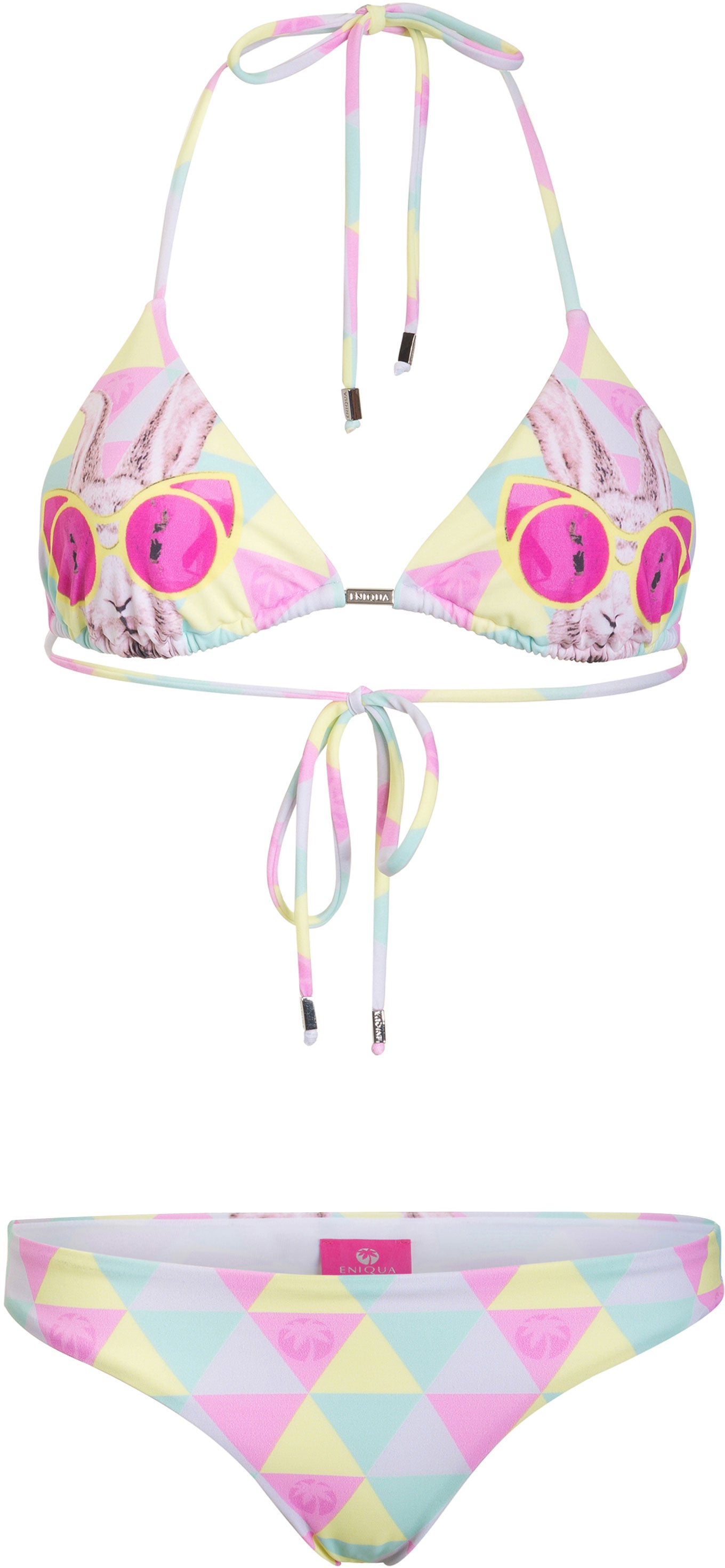 Eniqua - Funky Bunny Col Triangle Bottom