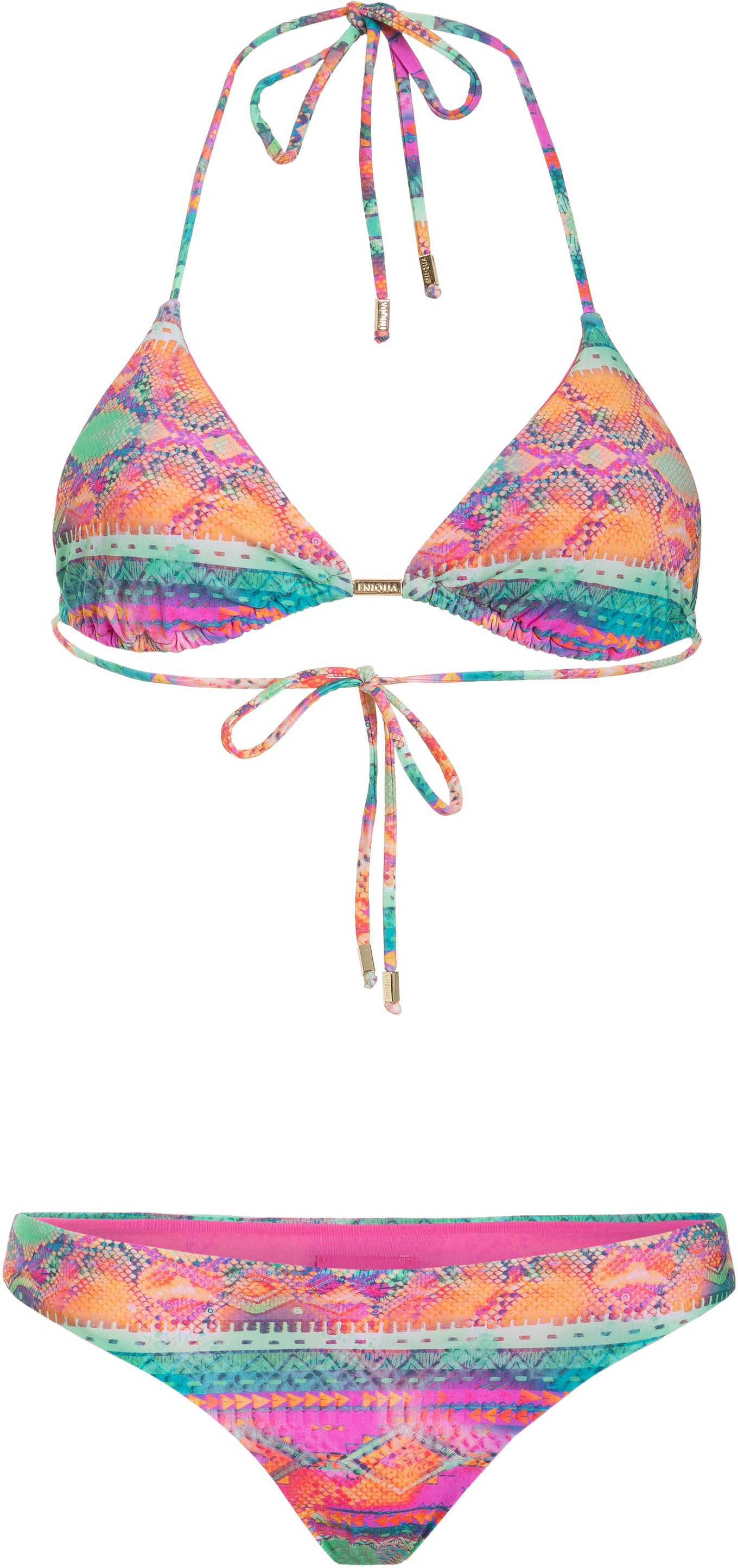 Eniqua - Ice Cream Snake Triangle Top