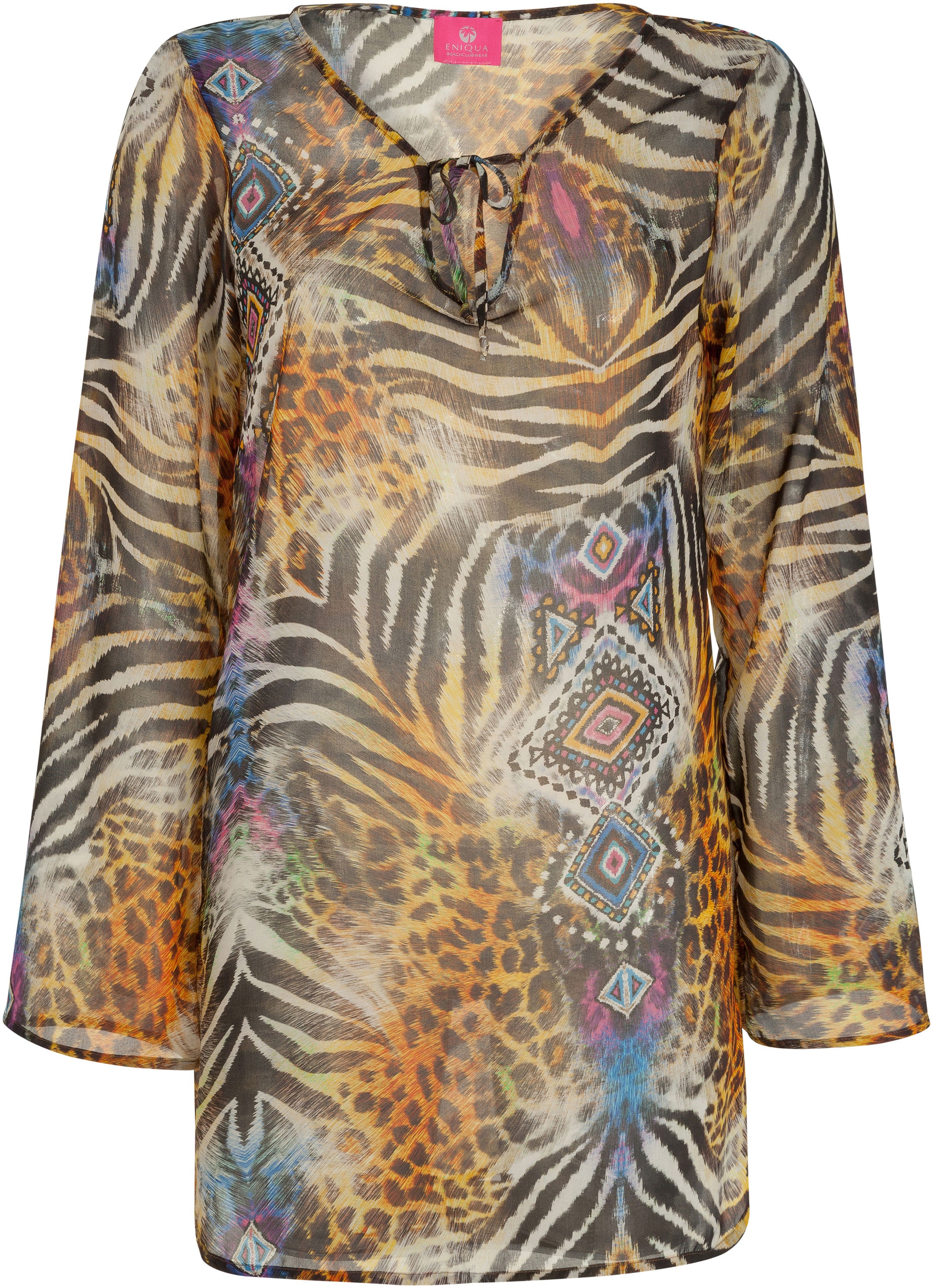 Eniqua - Wild Ethno Long Arm Tunic