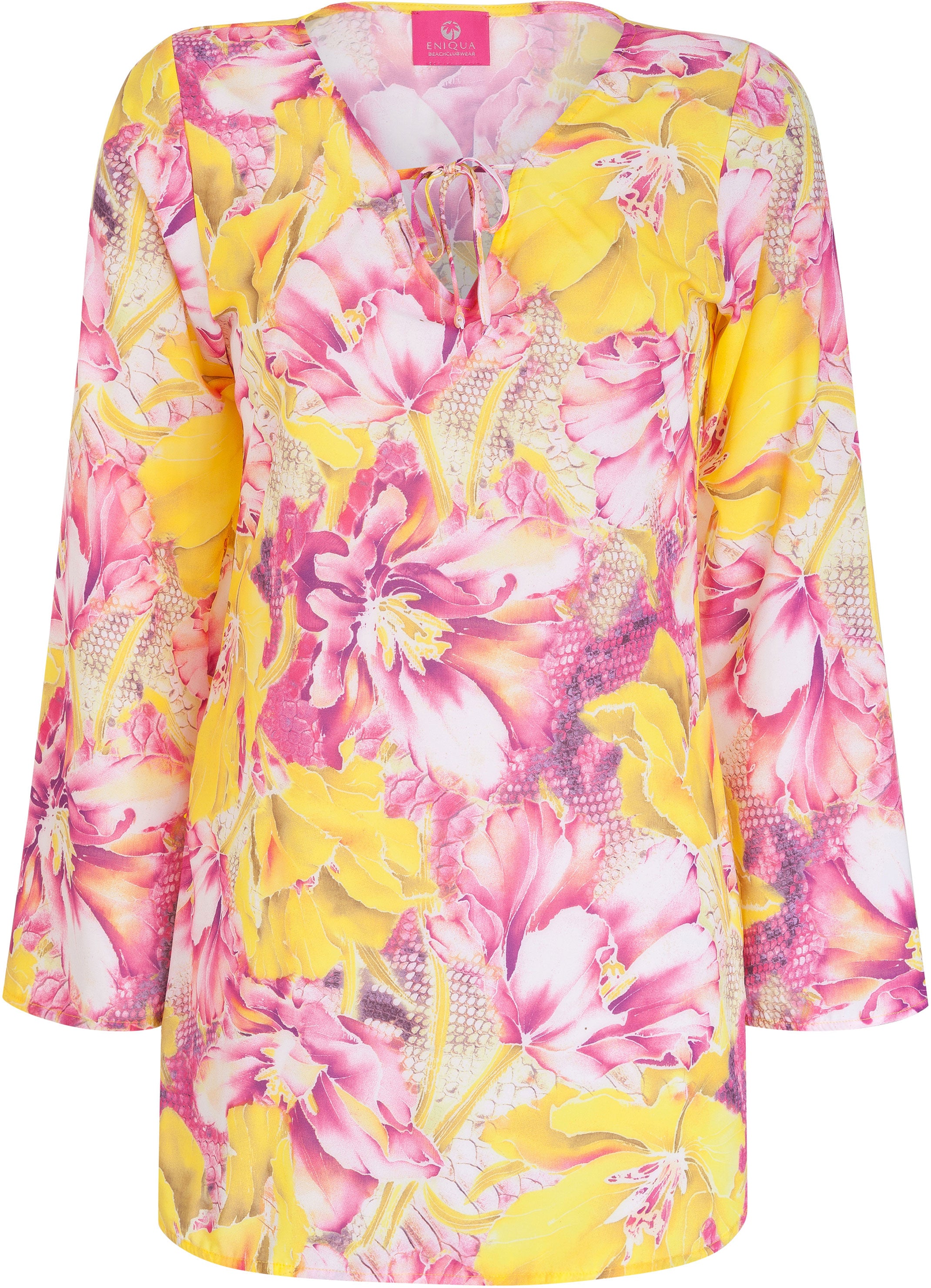 Eniqua - Summer Bloom Long Arm Tunic