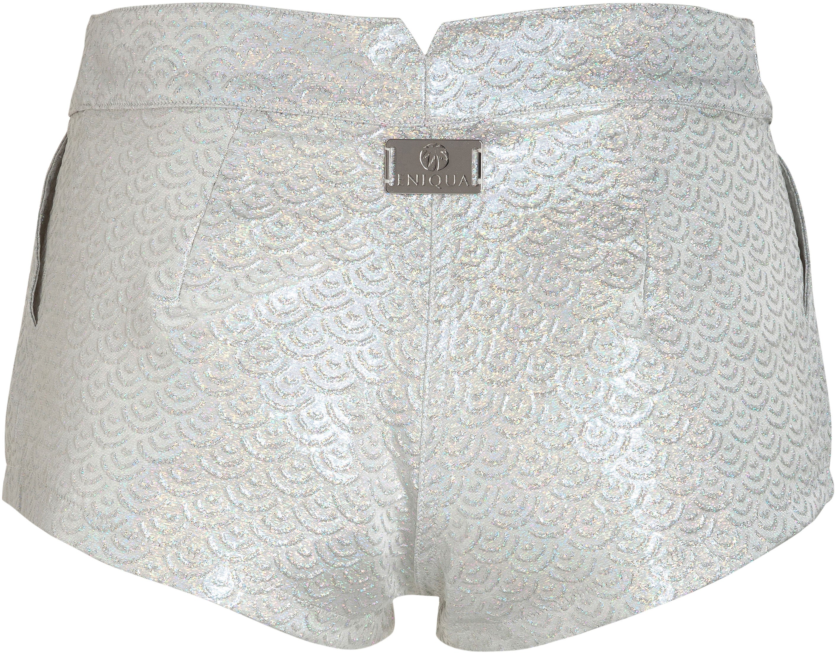 Eniqua - Silver Mermaid Hot Pants