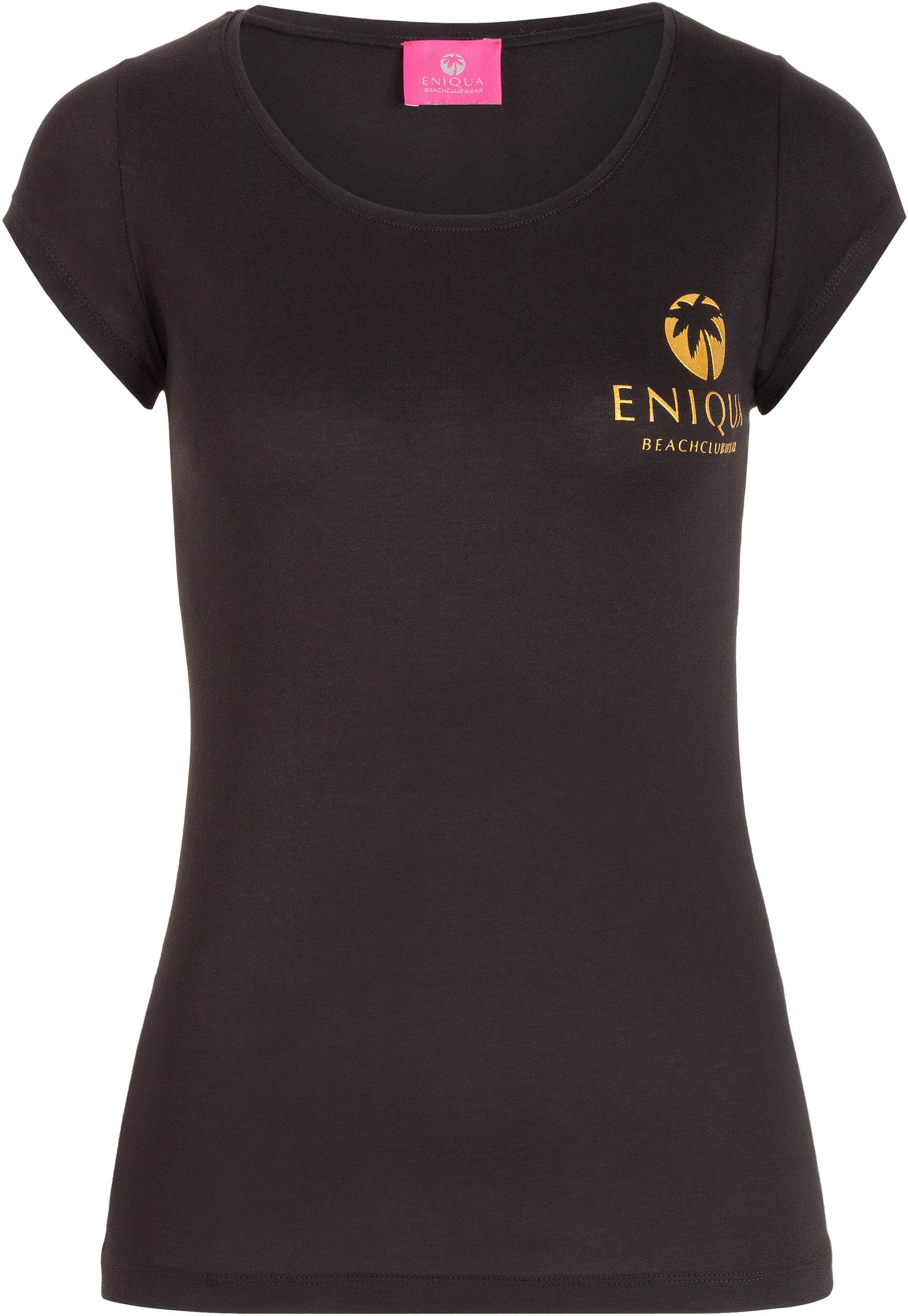 Eniqua - Logo Tee Black W Woman T