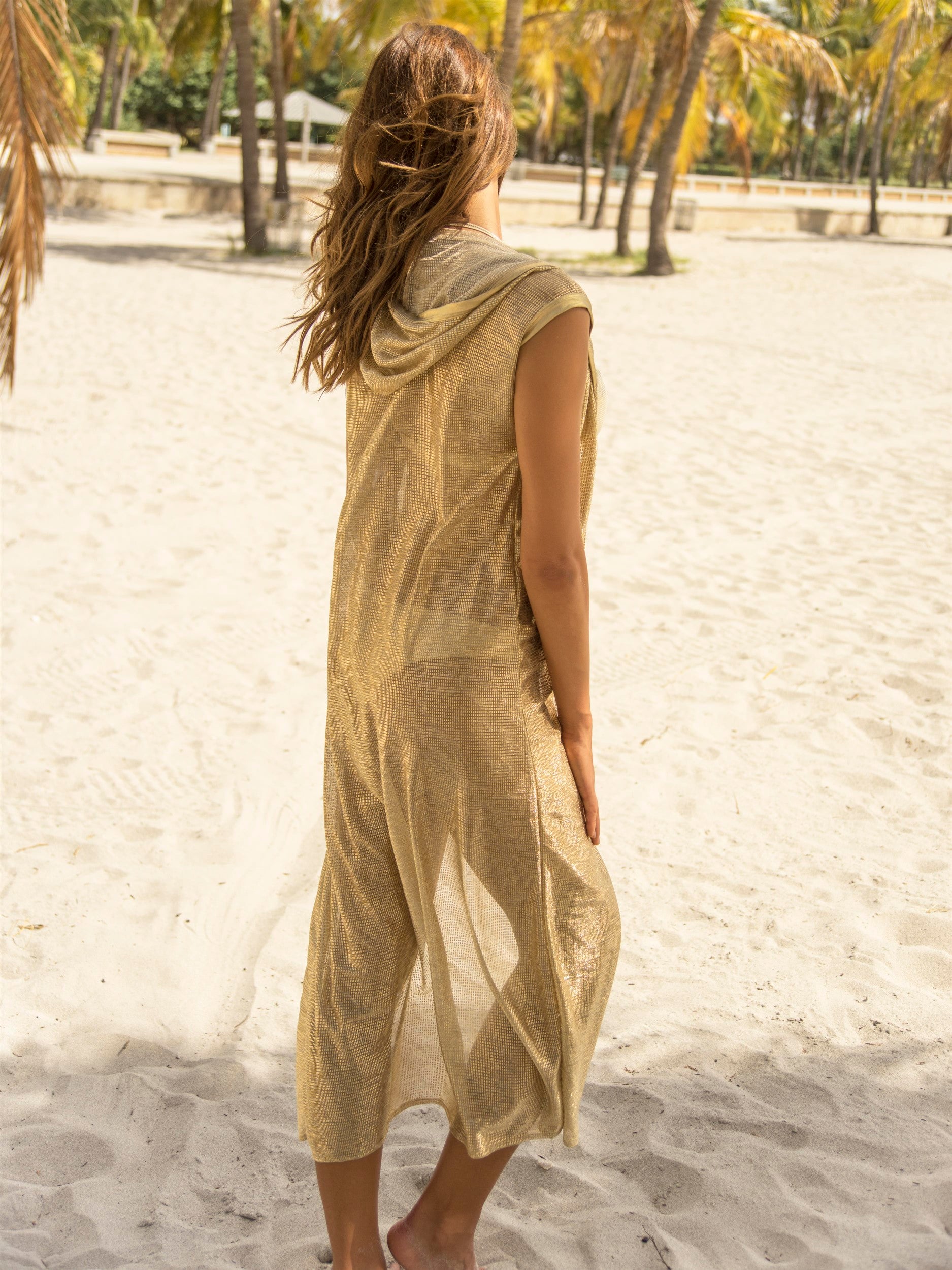 Eniqua - Glam Goddess Gold Robe
