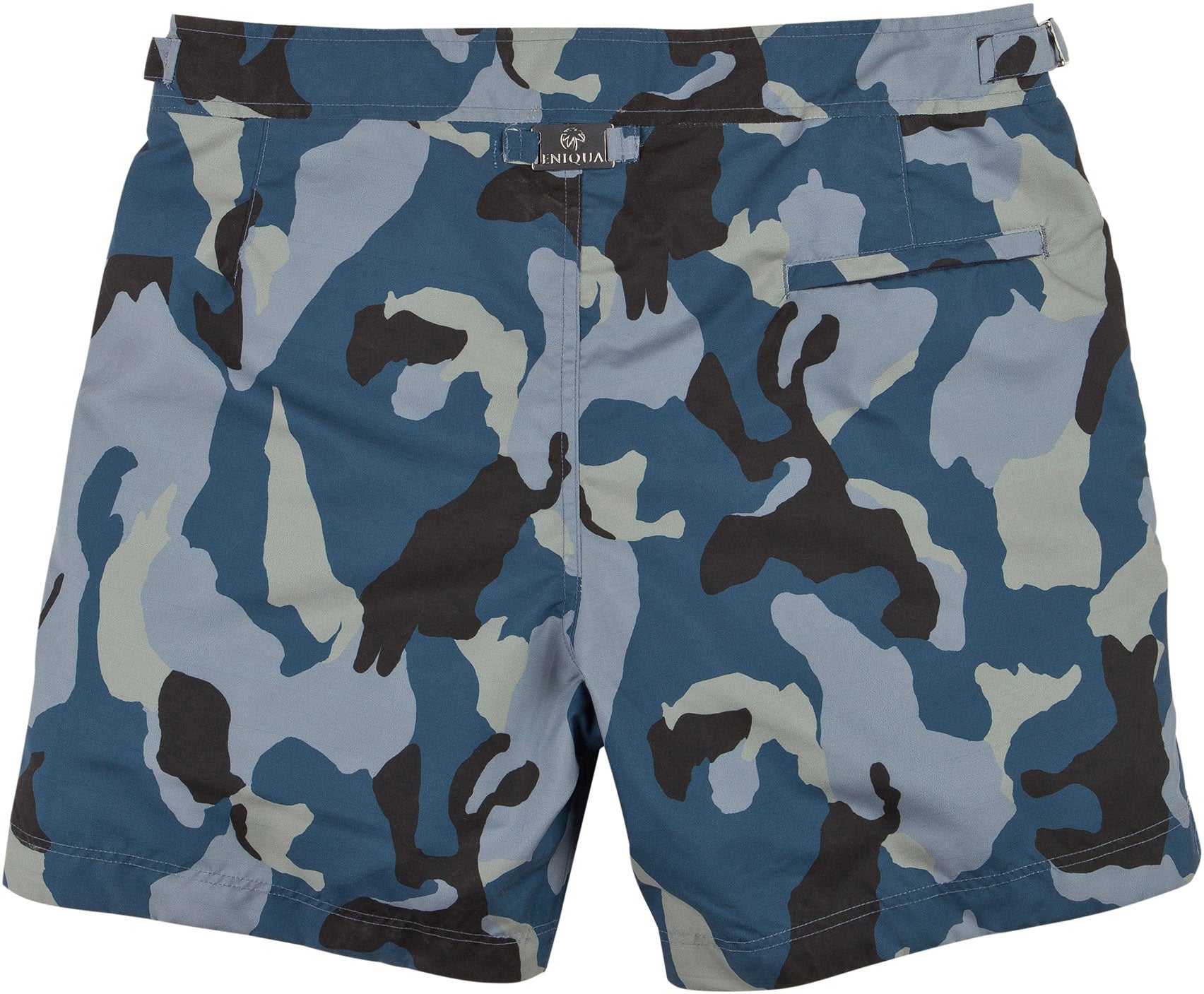 Eniqua - Blue Army Men'S Swim W Zip