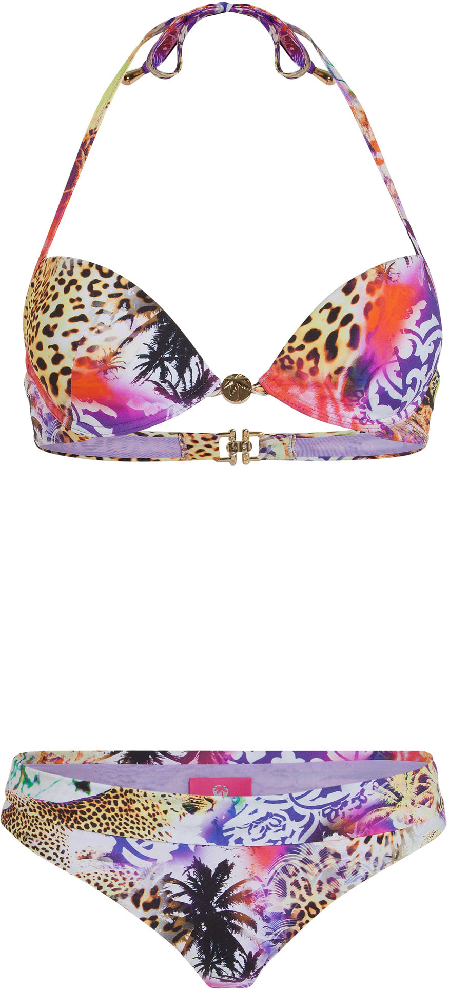 Eniqua - Wild Palms Push Up Top
